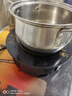 欧瑞奇商用迷你小型火锅电磁炉圆形嵌入式800w一人一锅宿舍自助单人小火锅F196C 触摸款800W单机 实拍图