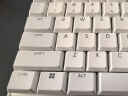 CHERRY樱桃KW550MX-LP矮轴键盘机械无线蓝牙双模游戏电竞办公家用键盘兼容MAC轻音炫目边框 白色红轴 实拍图