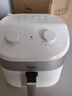 美的（Midea）不用翻面空气炸锅 宽口实用大容量 蒸汽嫩烤厨房家用  易用旋钮控时温 金属内腔无异味 6L KZE6017 实拍图