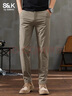 班尼路（Baleno） S&K系列三防男士合体直筒休闲裤春秋新款男装舒适商务弹力男裤子 卡其 30 实拍图