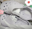 斯凯奇（Skechers）洞洞鞋夏季厚底沙滩凉鞋女外穿高级感包头踩屎感多巴胺泡泡鞋 薰衣草色/LAV 37 尺码偏大，建议选小一码 实拍图