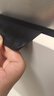 利德仕衣柜隐形拉手黑色现代简约金色抽屉橱柜门嵌入式门缝长把手 黑 总长-120MM【氧化加厚】 实拍图