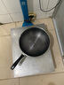 【抄低价高品质】不粘锅炒锅食品级不锈钢蜂窝炒锅电磁炉煤气灶用 单层钢单面屏【无盖】 36cm 实拍图