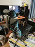 赫曼米勒（HERMAN MILLER）Embody罗技G联名人体工学椅电脑电竞椅久坐不累青蓝色Backfit调节 实拍图