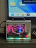 G.SKILL芝奇（G.SKILL）16GB(8Gx2)套装 DDR4 3600频率 台式机内存条-皇家戟RGB灯条(花耀银) 实拍图