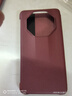 正件适用华为mate60rs非凡大师手机壳保护皮套 翻盖智能视窗mate60RS保时捷真素皮全包防摔外壳 瑞红 实拍图