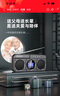 山水M32收音机老人老年人充电插卡迷你小音箱便携式随身听FM调频广播音响蓝牙音箱音乐播放器 灰色 实拍图