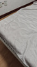 红豆 夏季冰丝单床单纯色高质量1.8/1.5米x2米床单单件单人双人老粗布 冰丝床单-山灰 单床单：200*230cm/适用1.5m床 实拍图