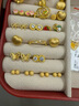 周六福小金花足金999黄金耳钉女生日礼物计价AC090379  一对 约0.67g 实拍图