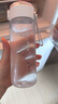 无印良品（MUJI）共聚酯 便携水杯高颜值透明水杯运动水杯 透明 550ml 实拍图