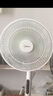 美的（Midea）【幸运草安睡1S】一级能效直流变频声控电风扇家用遥控卧室静音落地扇台式桌面抗菌大风力转页扇 实拍图