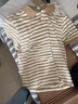 森马（Semir）[商场同款]POLO衫男2024夏季时尚撞色条纹上衣通勤风101324115110 实拍图