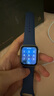 Apple/苹果 Watch SE 智能手表GPS款40毫米银色铝金属表壳丹宁色运动型表带S/M MXF13CH/B 实拍图