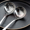 onlycook 304不锈钢汤勺漏勺 火锅勺稀饭大勺拉面勺长柄 汤勺漏勺【套装】 实拍图