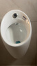 九牧JOMOO小便斗自动感应小便器挂墙式小便池工程落地式手按尿斗 C款一体感应式（备注墙排/地排） 实拍图