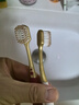 高露洁（Colgate）【孙颖莎同款】48孔宽头护龈超细软毛牙刷*4清洁成人牙刷京东自营 实拍图