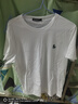 利郎三防短袖T恤男圆领25夏季易防污男士T恤 特白 2XL180/96A  实拍图