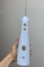 博皓（prooral）【正畸适用】冲牙器手持立式洗牙器声波微气泡水牙线5025Plus天空蓝 【牙齿冲洗器】 实拍图