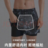 佑游游泳裤男速干防尴尬温泉速干游泳馆沙滩裤泳裤三件套23003黑色5XL 实拍图