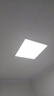 锡光led工程格栅灯集成吊顶灯平板灯嵌入式办公室面板灯盘天花灯矿棉 铝材银框600*600【36W】豪华型 实拍图