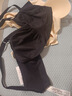 美德乐（Medela）哺乳文胸产后喂奶孕妇内衣单层前开扣轻盈款 黑色 XL 实拍图