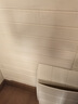 墨斗鱼防撞保暖墙贴墙纸自粘木纹白色防水墙纸软包墙面遮丑5张70*70cm 实拍图