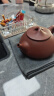 京东京造 宜兴紫砂壶 手工茶壶【原矿紫泥】煮泡茶具 景舟石瓢220ml礼盒装 实拍图