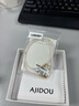 AJIDOU阿吉豆耳钉山茶花系列生日礼物送女友老婆复古仿珍珠花卉耳环通勤 实拍图