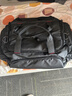 七匹狼干湿分离行李包短途旅行包运动健身包斜挎双肩背包大容量手提包男 黑色【人造革面料】多种背法 实拍图