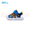 361°宝宝凉鞋25夏季男女幼童软弹儿童运动护足包头沙滩凉鞋 蓝27 实拍图
