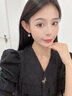 翠奢缘轻奢品牌和田玉耳环女奢侈饰品耳坠七夕情人节生日礼物送女友老婆 和田玉耳环 实拍图