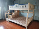 圣伯顿【免费安装】儿童上下床实木高低床双层床上下铺床两层木床子母床 梯柜+书架+床垫 上160下180 实拍图