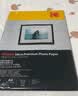 KODAK柯达 5R/7英寸 270g绒面RC防水相纸/喷墨打印照片纸 50张装 9891-057 实拍图