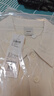 GXG男装 肌理感提花男士休闲时尚翻领POLO衫短袖体恤夏季新品 杏色 2XL 实拍图