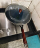 京严铁锅章丘炒锅正宗老式无涂层精铁不粘炒菜锅家用圆底煎锅燃气专用 【高纯铁｜氮化不锈】带盖 30cm 【已开锅｜不粘不锈｜好养锅】 实拍图