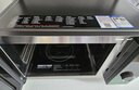 美的（Midea）微烤炸一体机家用变频微波炉烤箱空气炸平板23L900W不锈钢内胆石墨烯烤管（C3F6） 实拍图