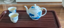 锦格德国电木茶盘家用高密度德料32支胶木茶台高档功夫茶具排水茶托盘 德国电木紫檀料长50宽30高5cm 实拍图