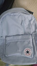 Converse匡威双肩包女新款轻便防水背包学生书包男女童通用书包 浅雾霾蓝 M【30*11.5*43.5cm 约15L】 实拍图