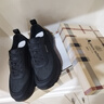 雅格狮丹（Aquascutum）男鞋夏季2025新款透气网面鞋轻便舒适户外休闲运动鞋 黑色 40 -适合运动鞋41码 实拍图