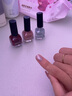 Sweet Color亮片指甲油水性无味透明裸色粉色持久免烤快干亮晶晶女孩无毒美甲 实拍图