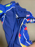 李宁（LI-NING）儿童泳衣男女童分体防晒冲浪服舒适透气海边温泉泳装671深蓝色130 实拍图
