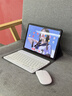 GOMI适用Redmi Pad Pro保护套12.1英寸带键盘鼠标红米k pad/padse保护壳小米平板7pad外壳磁吸支架套装 简约灰+白键盘+白鼠标 红米Redmi Pad Pro(12.1英寸 实拍图