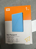 西部数据（WD）2TB 移动硬盘 USB3.0 My Passport随行版2.5英寸 白 机械硬盘 笔记本电脑外接 大容量加密存储 实拍图