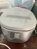 美的（Midea）电饭煲 0涂层电饭锅4升 316L不锈钢内胆3-4人家用多功能无涂层微压智能预约MB-RE476S 实拍图