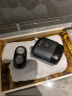 飞利浦（PHILIPS）电动剃须刀鹅卵石便携式刮胡刀 0.0微米净剃黄金比例 生日礼物送男友 极境黑 国家补贴 实拍图
