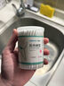 稳健医用棉签双头掏耳鼻清洁化妆脱脂棉棉棒白色圆头7.5cm100支/桶 实拍图
