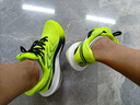 必迈新款男女远征者6.0跑步鞋透气休闲运动护膝缓震跳绳训练慢跑鞋 绿魂 （荧光绿/星际黑） 44 实拍图