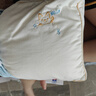 富安娜儿童枕头纯棉60支贡缎蚕丝枕 枕芯儿童款50*30cm 实拍图