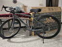 Jeep吉普公路自行车碟刹变速自行车男女学生公路车竞技代步车-RS730 RS730-公路把-高级灰-铝合金 M码（适合身高165-185CM） 24速-休闲运动(基础款) 实拍图