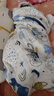 儿童浴巾纯棉透气纱布浴巾新生婴儿浴巾95*95cm粉色+蓝色*各1盒 实拍图